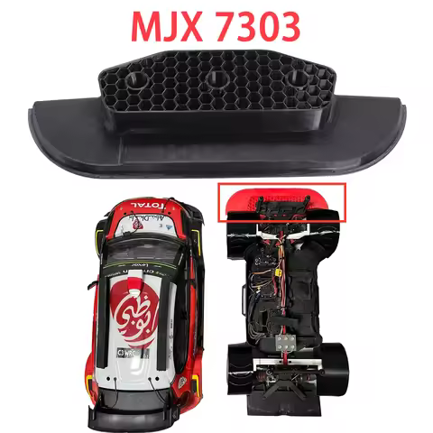 MJX 7303 TPU Front Bumper Guards Honeycomb Design Shockproof For Mjx 7303 Hyper Go 1/7 RC Car Citroe
