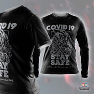 Covid19 tshirt free sticker