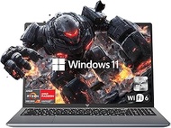 KAIGERR 2025 Laptop, Laptop with AMD Ryzen 7 5700U (8C/16T, Up to 4.3GHz), 16GB RAM 512GB NVMe SSD L