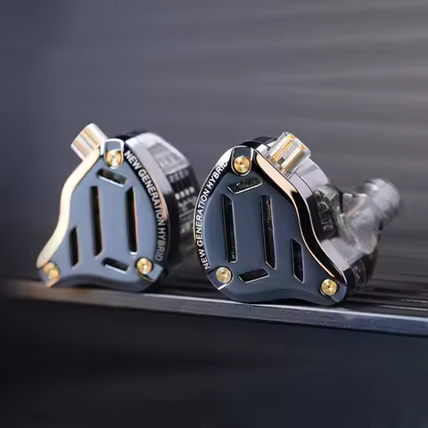 KZ ZS10 Pro 2 HIFI in Ear Earphone 4-Level Tuning Switch Headphone Metal Bass Earbud ZAS ZAX ZAR ZSN