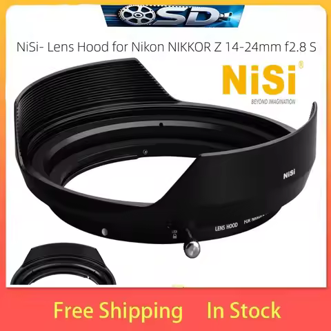 NiSi- 14-24mm Lens Hood NiSi- Lens Hood for Nikon NIKKOR Z 14-24mm f/2.8 S – Replaces Nikon HB-97 Ca