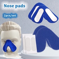 2Pcs/Set Respirator Nose Pad CPAP Mask Velvet Nose Patch Sleep Apnea Mask Comfort Pad Mask Cloth Pad
