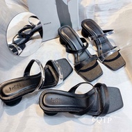 Big size strappy high heel Sandal, size 40-44