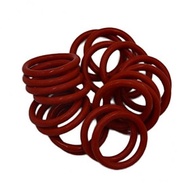 4X 20x Orange Silicone O-Rings Tube Damper Silicone Rings For 12AX7 12AU7