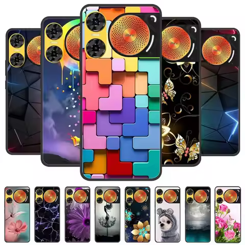 For ZTE Nubia Music 2 Case Lion Wolf Silicone Soft Back Cover For Nubia Music2 Phone Cases 6.7" Prot