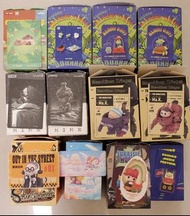 ♠️ Pop Mart 盲盒 大鼻綱牙 保衛堅果 / 三眼仔 人生贏家 / 三眼仔 火箭娃娃 / 三眼仔 漢堡轎車 / 小野 詩 / 小野 囚 / Labubu 紫石英 / Labubu 火烈鳥 / 