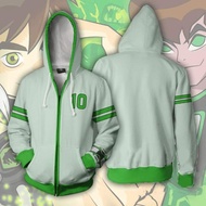American Classic Animation Alien Hero Ben10 Series 3D Sweatshirt cosplay Anime Hoodie