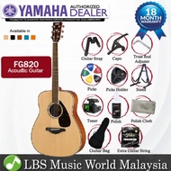 Yamaha FG820 41" Dreadnought Solid Spruce Top Acoustic Guitar