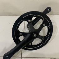 Crank bekas SEPEDA LIPAT 48T - sesuai foto korban upgrade