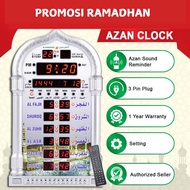 JAM AZAN DIGITAL HELAL AL-HARAMEEN SOLAT RUMAH PEJABAT KEDAI OTOMATIK AZAN SOLAT TIME CLOCK AL-HARAM