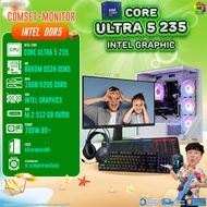 COMSET + MONITOR/ BONMECOM2 ครบเซ็ตพร้อมจอ/ CPU CORE ULTRA 5 235 / Intel Graphics (สามารถใส่การ์ดจอแ