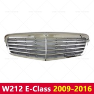for W212 Mercedes Benz E200 E220 E250 E300 E350 E400 E63 Front Bumper Radiator Grill Mesh Middle Net