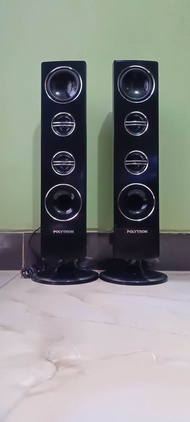 SPEAKER TOWER TV POLYTRON PASIF 24 INCH DAN 32 INCH
