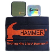 Hammer Bowling Ball Wipe Pad Ball Towel Set