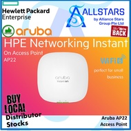 Aruba AP22 / HP HPE Instant on AP22 Access Point / 802.11ax / 1.66 Gbits / 2.4 GHz / 5 GHz/ Gigabit 