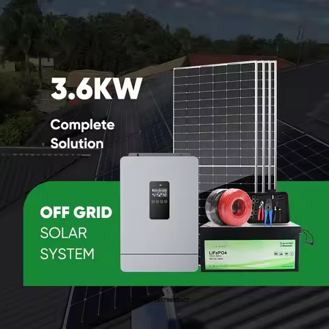 Solar Power System Home 1KW 1.5KW 2KW 3KW 5KW 10KW Solar Energy System Off Grid Solar Panel Kit