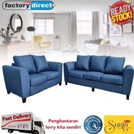 Suria - Sofa 3 Seater + 2 Seater (Sofa Ruang Tamu / Kerusi Rehat / Kerusi Ruang Tamu)