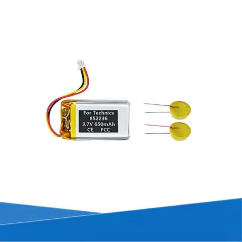 Original Replaces 90mAh 1454 / 650mAh 852236 Battery For Technics AZ60 EAH-AZ60 True Wireless Gaming