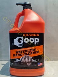 เจลล้างมือขจัดคราบ Goop Waterless Hand Cleaner(กลิ่นส้ม Orange) ชนิดไม่ต้องใช้นํ้า ขนาด 3.8 ลิตร  (M