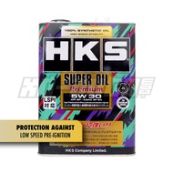 HKS Fully Synthetic Engine Oil [Super Oil Premium] 5W30 (4L)