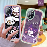 Kuromi Riding a Mount casing ph Odd Shape For OPPO A1 Pro/K A3/S A5/S A7/N/X A8 A9 A11/X/S A12/E/S A15/S A16/S/K A17/K 4G/5G Cute soft case Cute Girl plastic Mobile Phone