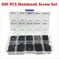 KingD 500pcs laptop computer screws set universal screw m2 m2.3 m3