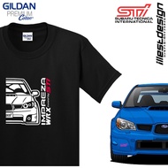 23 SALE Auto Tees : Subaru WRX STI CS161 Design Tshirt. IMPREZA WRX STI TUNED BY STI PERFORMANCE WRX VER8 VER9 VER VA