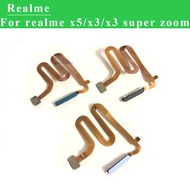 For Realme X50 X50m X3 / X3 Super Zoom 5G Fingerprint Scanner Touch Sensor ID Home Button Return Ass