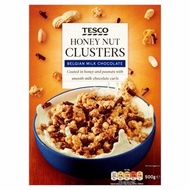 Tesco Honey Nut Clusters with Belgian Milk Chocolate 500g