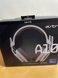 [全新] Logitech G Astro A10 電競耳機 白色 (適用於 PC / Mac / PS4 / PS5 / Switch)