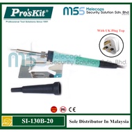 Pro'skit SI-130B-20 Ceramic Soldering Iron (AC 220~240V 12W) With Sirim Plug Top