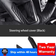 Car Steering Wheel Trim Cover Sticker Interior Moulding Fit for Mazda 3 Axela 2017-2019 CX-4 CX-5 2017-2020 Car  Accessories