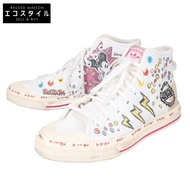 Adidas x Disney 白色 GZ8838 Nizza Hi RF 米奇老鼠運動鞋，尺寸 27.5cm [二手]