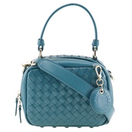 二手 Cole HaanCOLE HAAN皮革肩背包，雙向使用，雙拉鍊，可斜背、肩背或手提。女款。