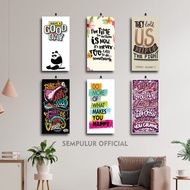 221-240 AESTHETIC ROOM DISPLAY QUOTES ENJOY LIFE 15X30 71ZXE/MAX9Y JUMBO ROOM POSTER/ BOB SADINO QUO