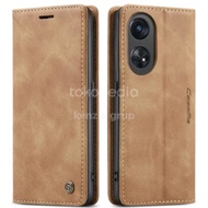 Case Oppo Reno 8T Reno8 T Flip Cover Wallet Leather Dompet Casing 