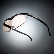 送禮首選 日本Hazuki眼鏡式放大鏡1.85倍 茶色鏡片 黑 母親節禮物