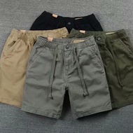 S-8XL Large Size Casual Shorts Work Boys Summer Plain Straight Wear-Resistant Five-Point Pants Men (