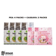 SOAR Super Mix Combo Cat Litter Cassava + PEA Tofu Cat Litter Combo