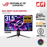 Asus 31.5" ROG Swift OLED PG32UCDM QD-OLED 4K 240Hz 0.03ms G-Sync HDR400 Delta E<2 USB-C Gaming Moni
