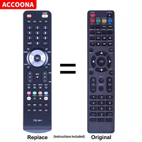 Remote control for Jtc/Jay-TECH/EGL DVBPM14009HCATS DVB-PM1 Hcats TV