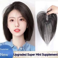 100% Human  Hair Swiss Net Lightweight  Topper For  Female  T-part  8 * 10cm Hair Topper  Hair Repla