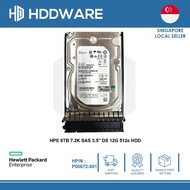 HPE 8TB 7.2K SAS DS 12G 512e 3.5'' HDD // P00672-001 // MB8000JFECQ // 819199-001 // ST8000NM0075