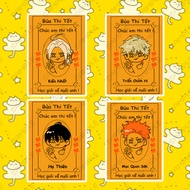 19 Days Good Exam Card, 19 Days Story Card Kien Nhat, Trien Chinh Hi, Ha Thien, Mac Quan Son