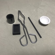 Melting Gold Set Simple Smelting Tools Handcraft Gold and Silver Melting Crucible Precious Metal Mol