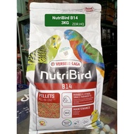 Nutribird B14 : 3KG (VERSELE-LAGA)birdfood pellets/makanan burung/dedak buah/pellet burung/makanan b