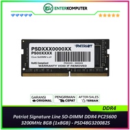 Patriot Signature Line SO-DIMM DDR4 PC25600 3600 MHz 8GB (1x8GB) 22-22-22-52 - PSD48G320082S 8GB RAM
