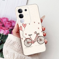 เคส Vivo Y29ลายแมวน่ารักสำหรับ4G เคสโทรศัพท์ซิลิโคนนิ่มสำหรับ Vivo Y29 S Y 29 S VivoY29 5G เคสกันชน 