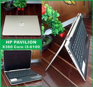 Laptop HP X360 Convertible Core i3-6100u 4GB/500GB HDD Win10 14"( Touch Screen )