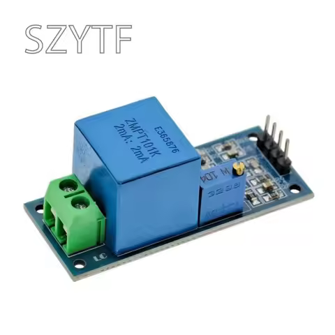 Active Single Phase Voltage Transformer Module AC Output Voltage Sensor for Arduino Mega ZMPT101B 2m